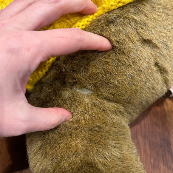 Vintage 15" Chenaux Teddy Bear President's Choice Dave Nichol's Insider Report - Picture 8 of 8